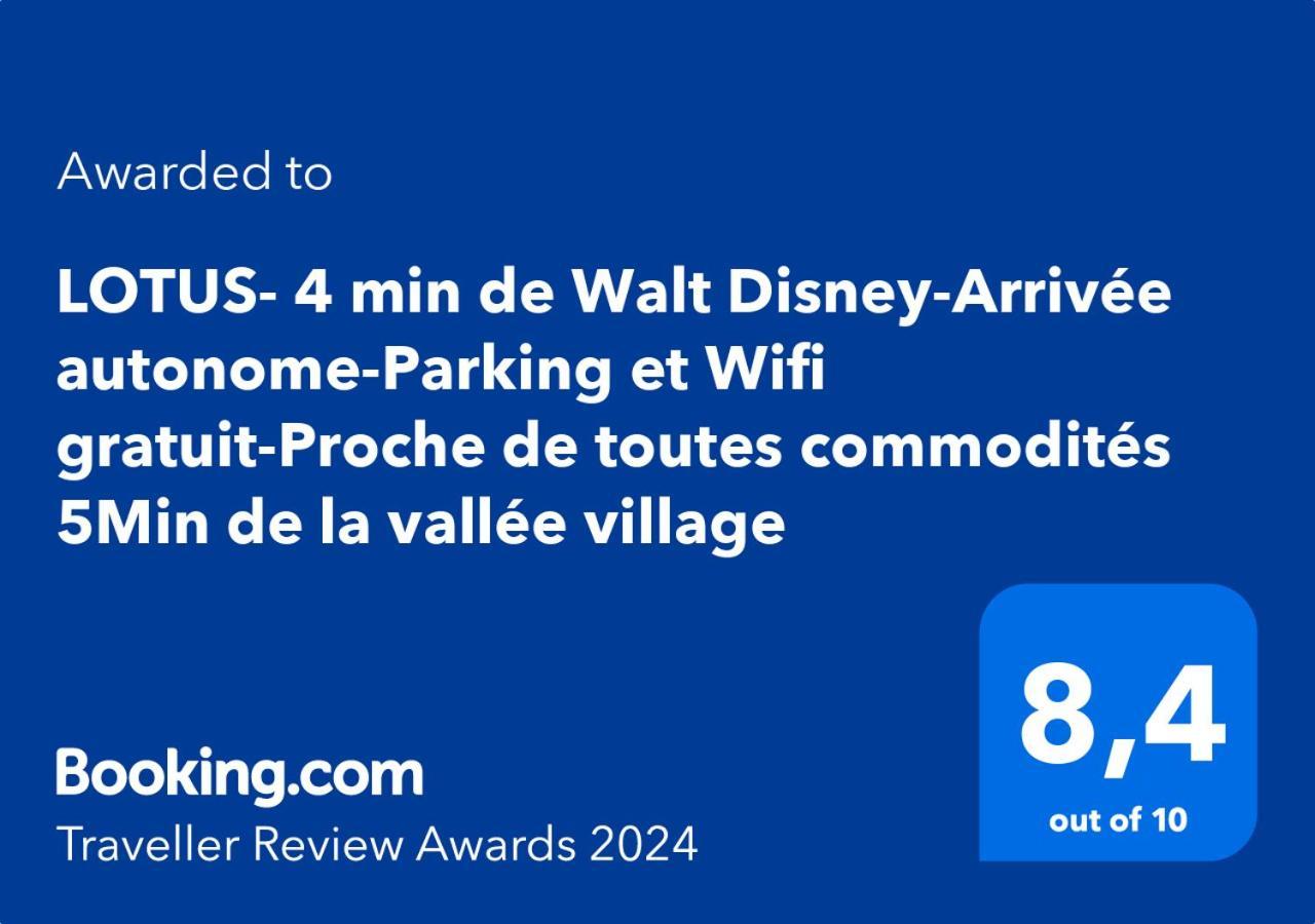 Lotus: Disney-Adjacent Retreat with Free Parking and Wi-Fi Chessy  Exterior photo